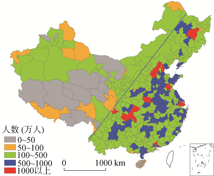 忻州的人口空间分布规律研究_忻州古城图片(2)
