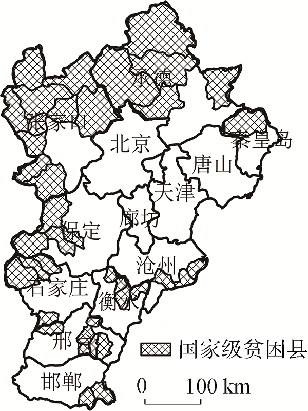 京津冀区域经济总量_京津冀地图区域划分图