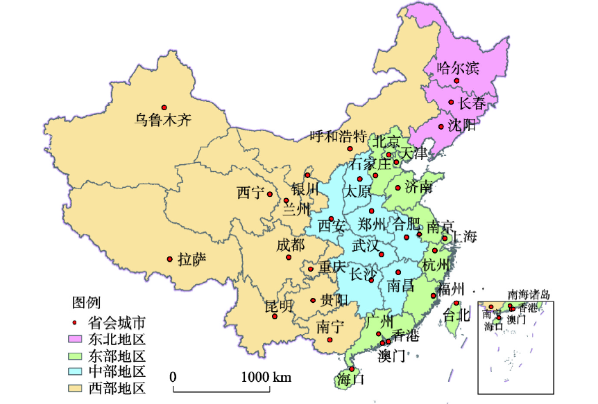 基于高分辨率遥感影像的2000-2015年中国省会城市高精度扩张监测与