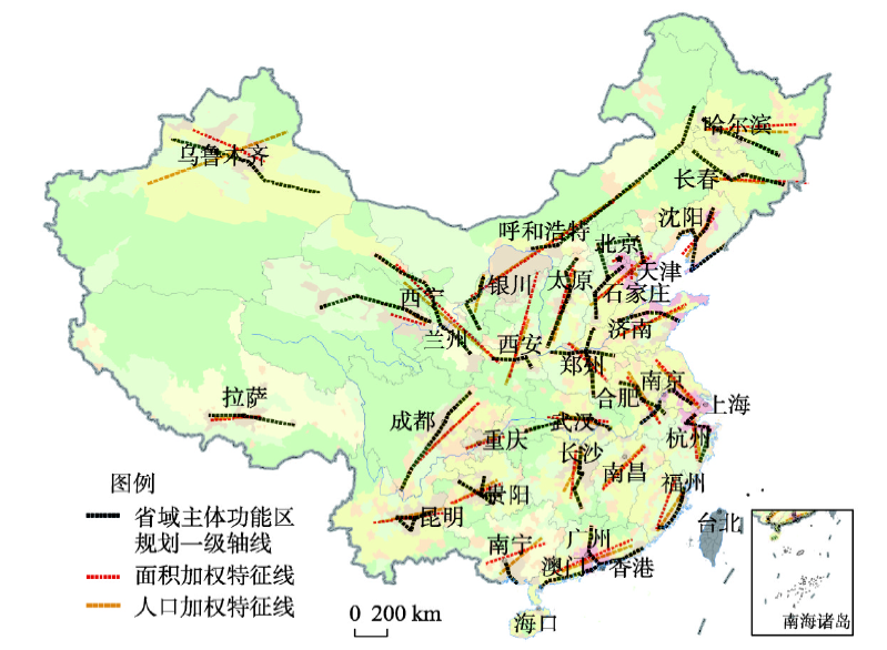 中国主体功能区核心—边缘结构解析