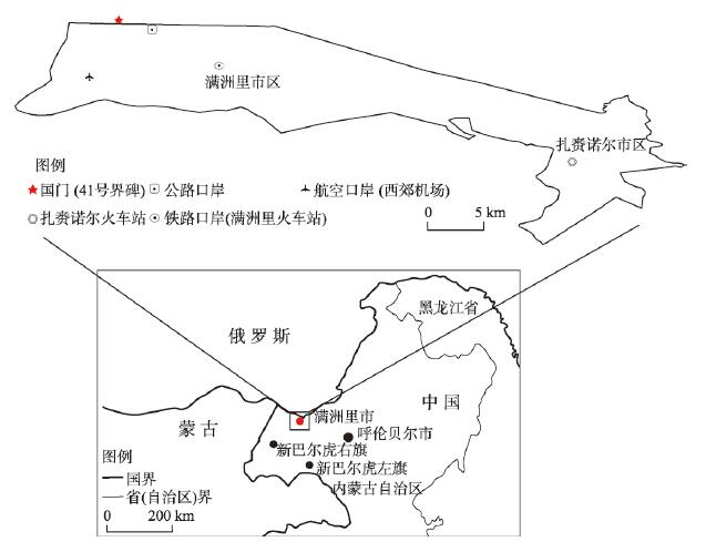 满洲里口岸—城市关系演变的多尺度因素影响分析