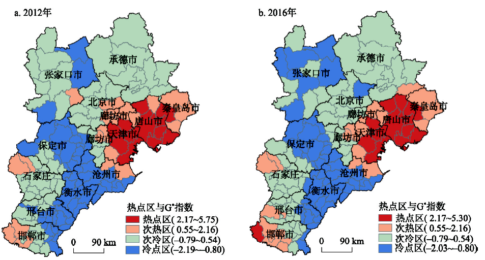 京津冀地区县域环境胁迫时空格局及驱动因素