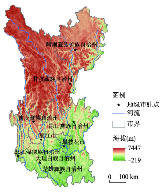 横断山区水土资源利用与济增长的匹配关系