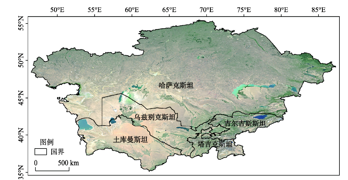 1992-2015年中亚五国土地覆盖与蒸散发变化 1992-2015年中亚五国土地覆盖与蒸散发变化